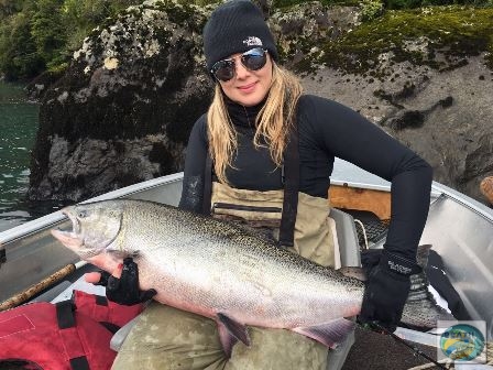 Fotos da pesca esportiva em Chaiten no Chile